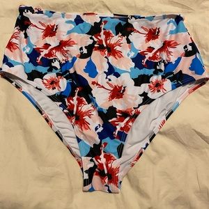 Floral print Bathing Suit Bottom!